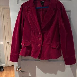 Lane Bryant Rich Red Blazer